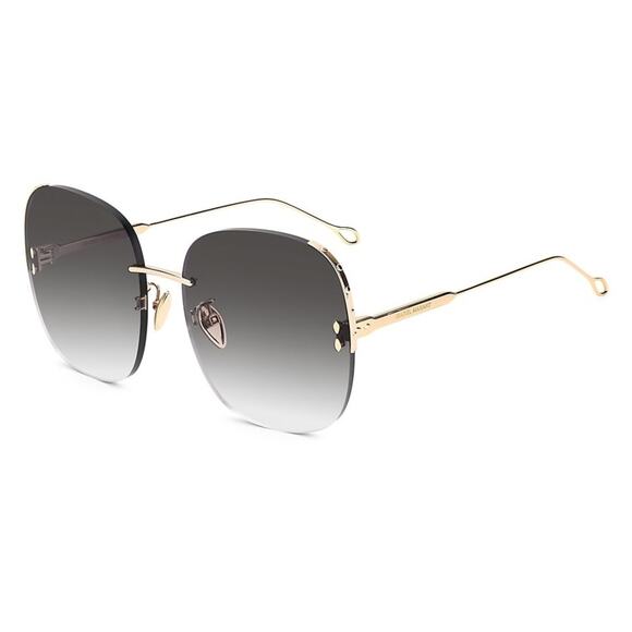 Isabel Marant Square Gradient Rimless Sunglasses - Picture 10 of 11